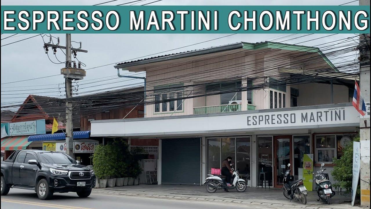 Espresso Martini CNX Cafe in Chom Thong
