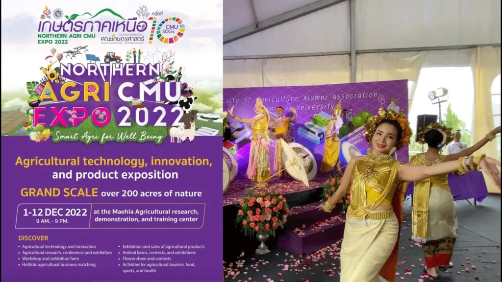 Northern AGRI CMU EXPO 2022 in Chiang Mai Thailand Innovation, Sustainability and Tradition
