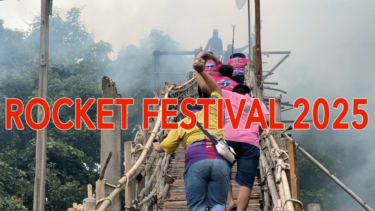 Bang Fai Rocket Festival 2025 | Huai Lan Reservoir, San Kamphaeng, Chiang Mai